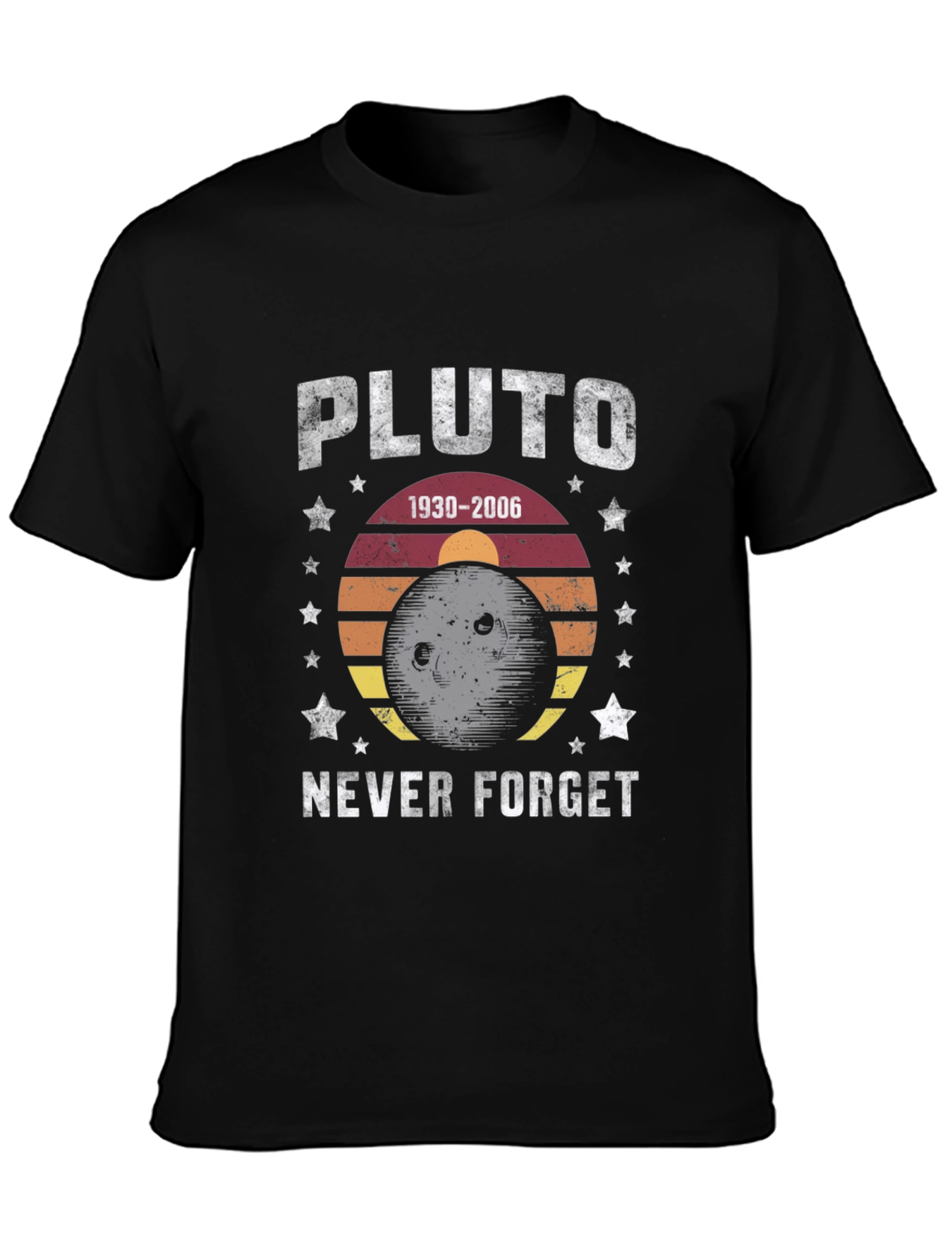 Pluto Never Forget Graphic Tee