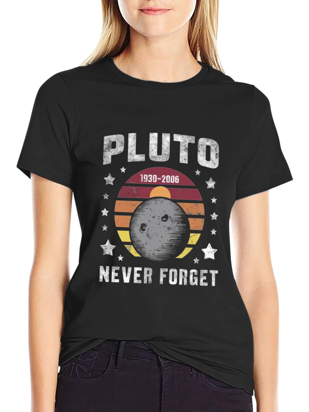 Pluto Never Forget Graphic Tee