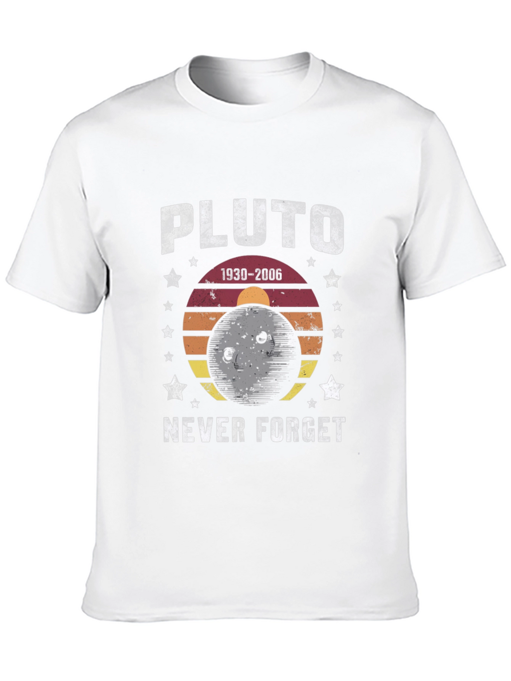 Pluto Never Forget Graphic Tee