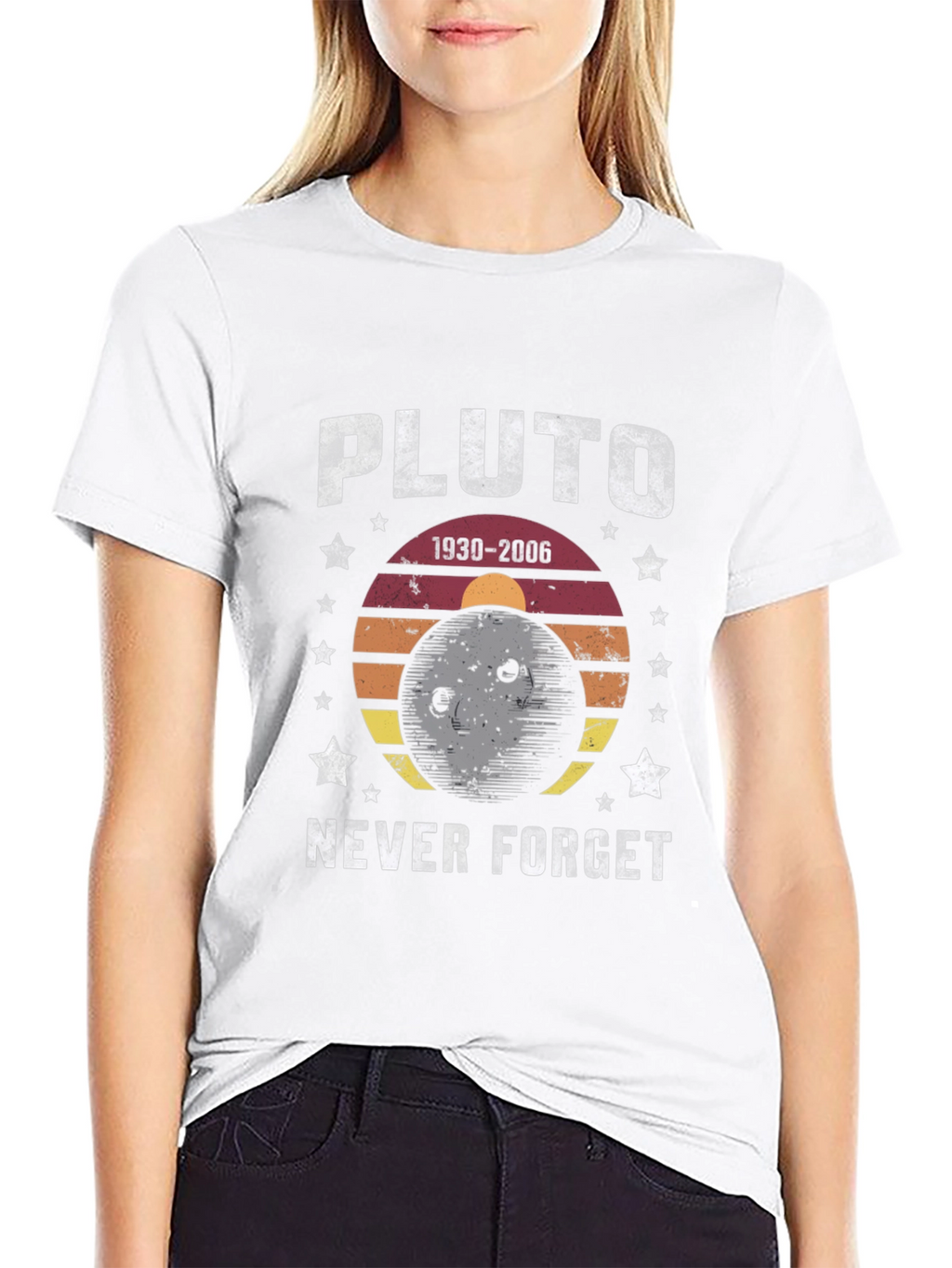 Pluto Never Forget Graphic Tee