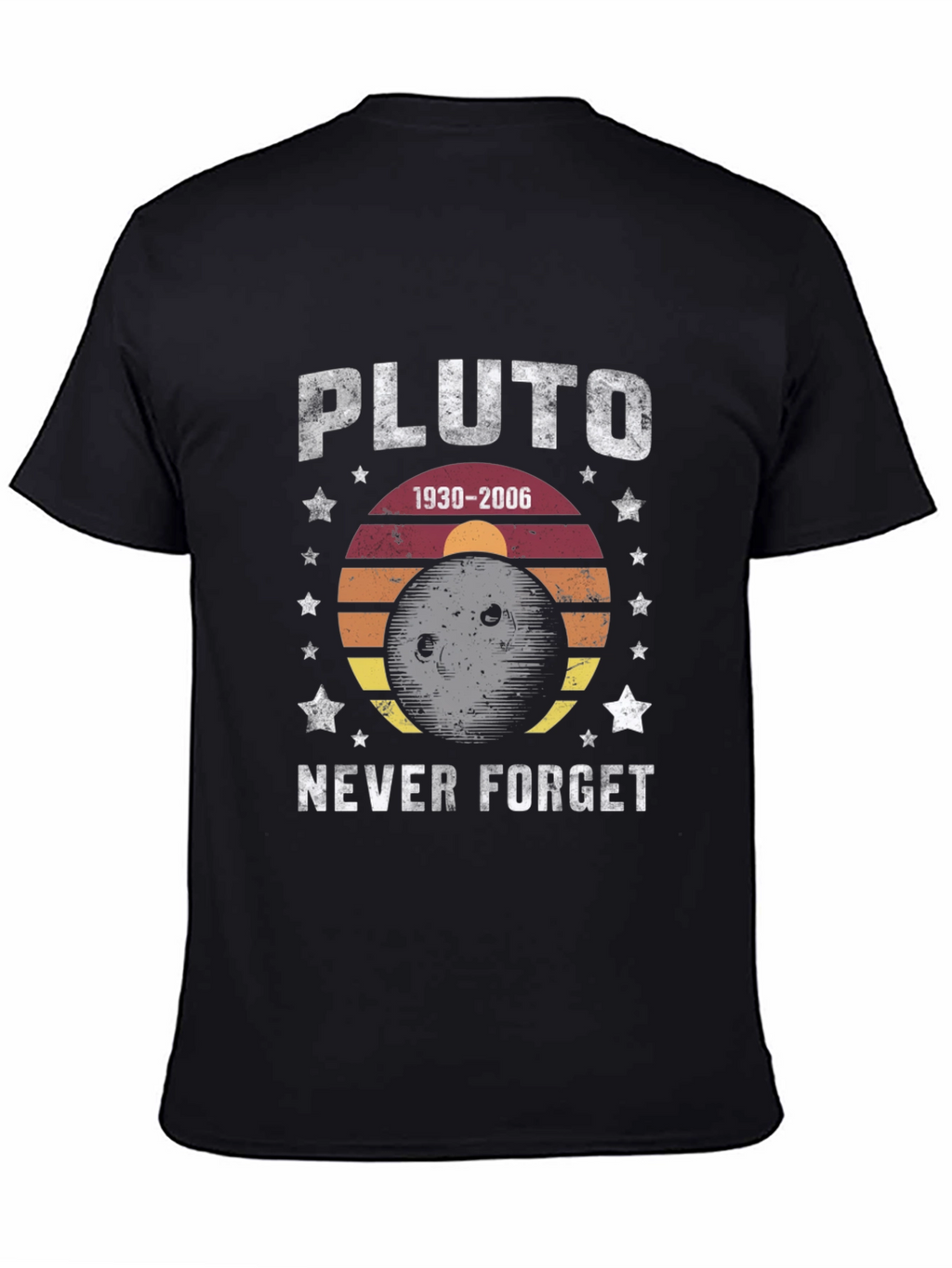Pluto Never Forget Graphic Tee