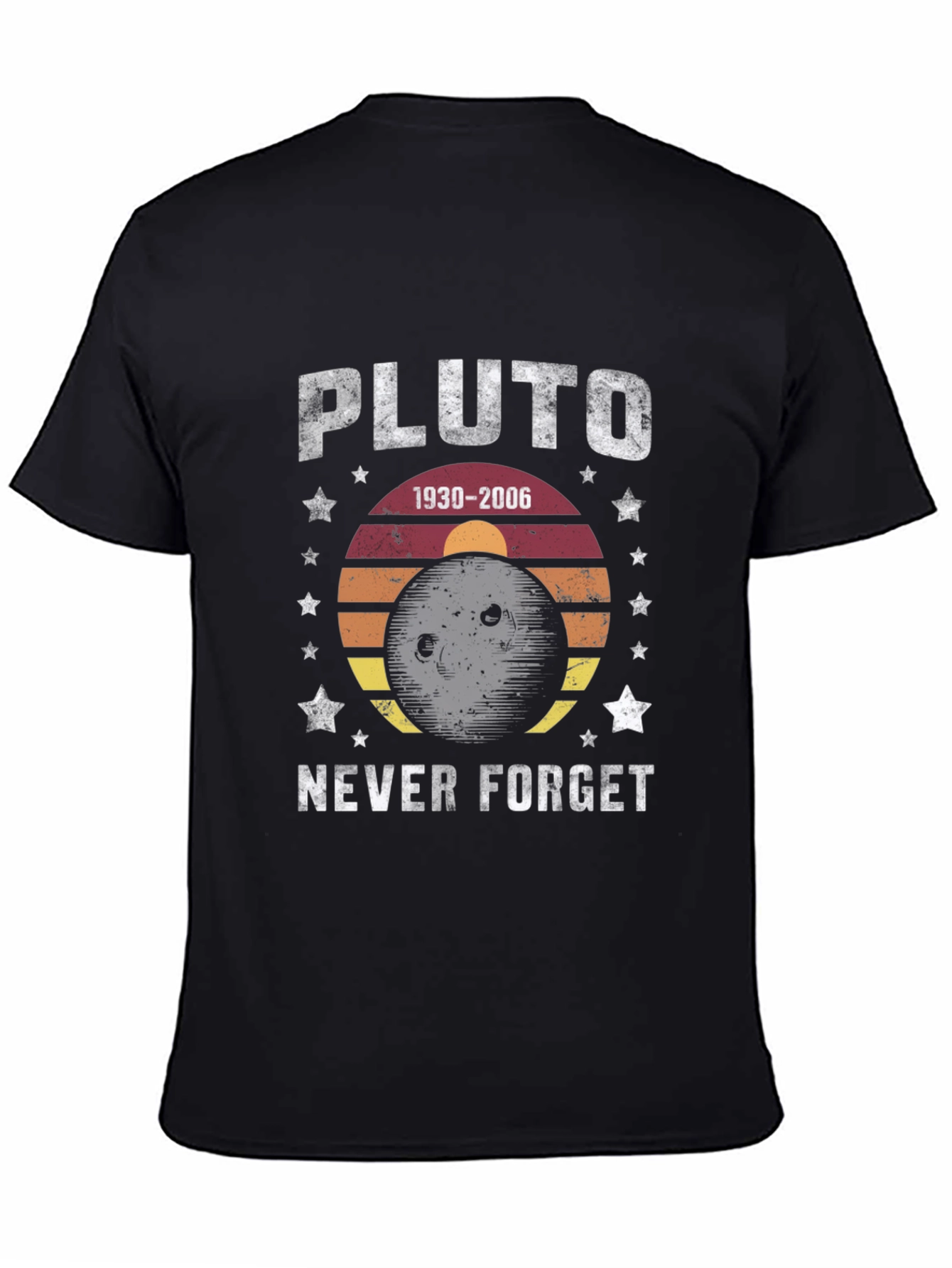 Pluto Never Forget Graphic Tee