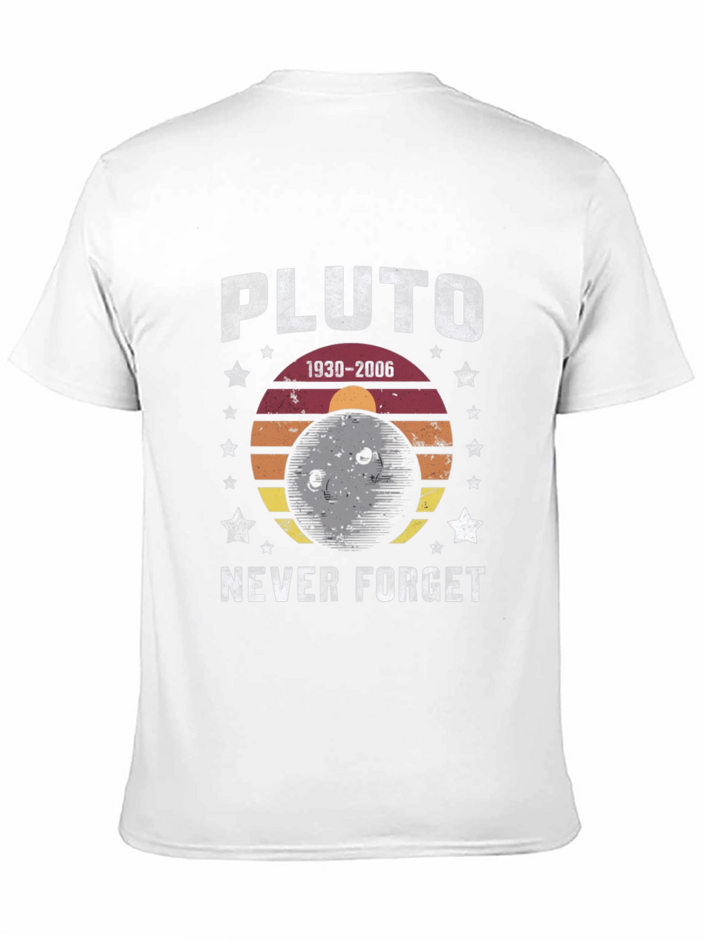 Pluto Never Forget Graphic Tee