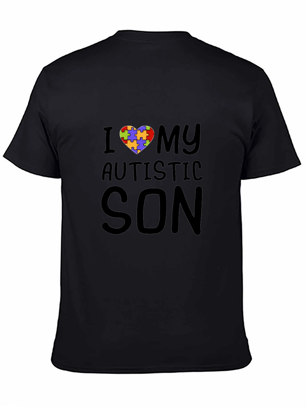 I Heart My Autistic Son T-Shirt - Autism Awareness