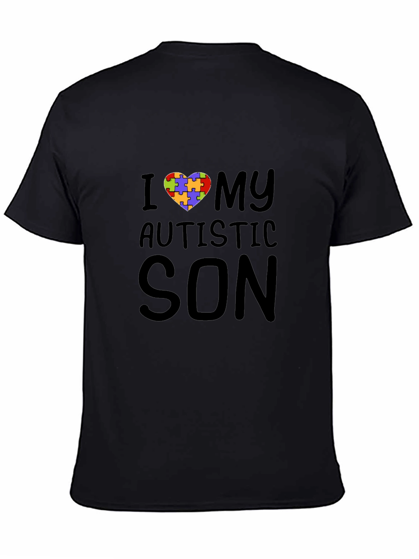 I Heart My Autistic Son T-Shirt - Autism Awareness