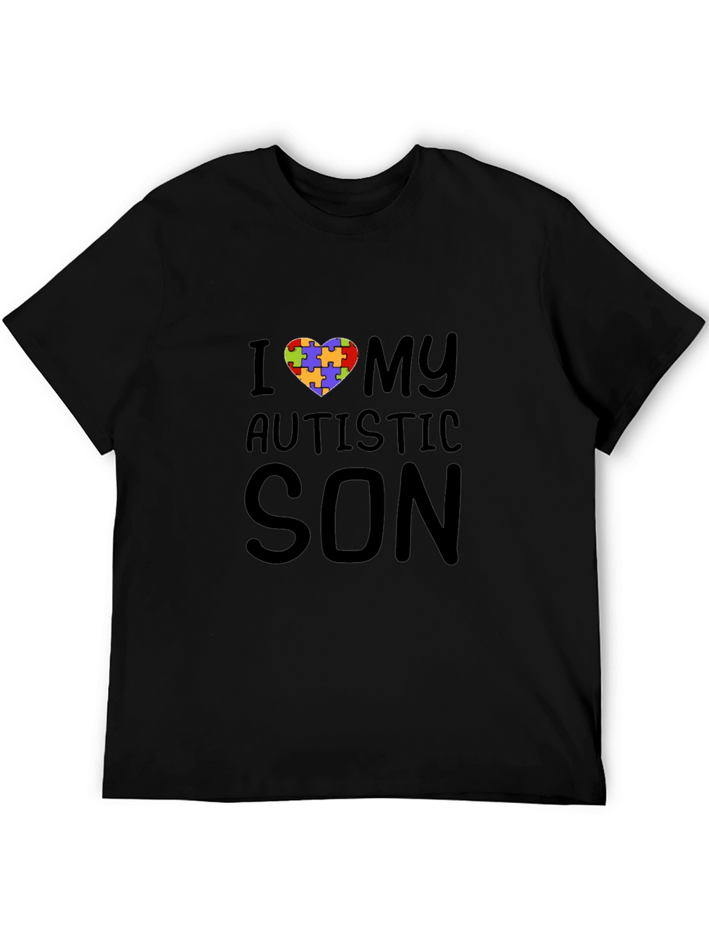 I Heart My Autistic Son T-Shirt - Autism Awareness