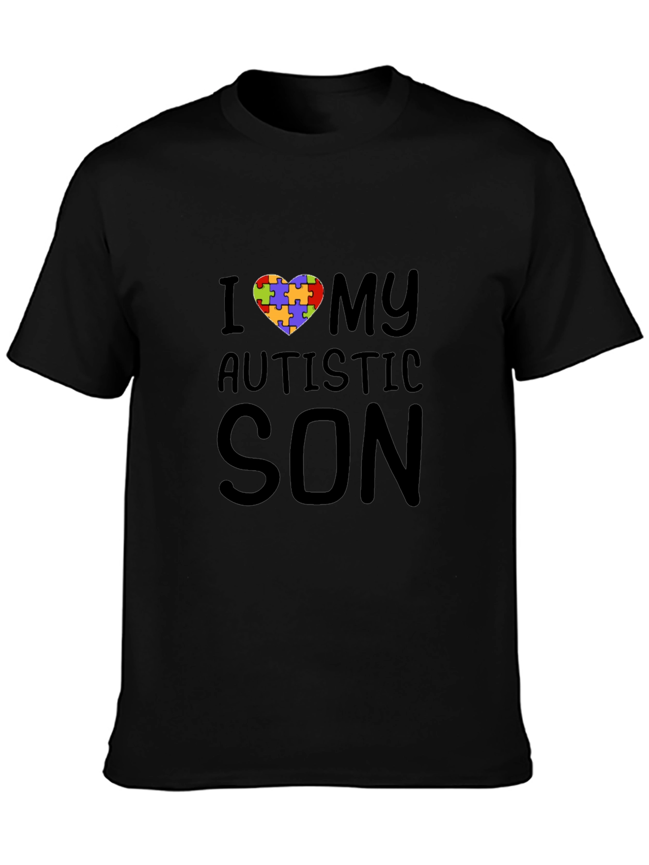 I Heart My Autistic Son T-Shirt - Autism Awareness