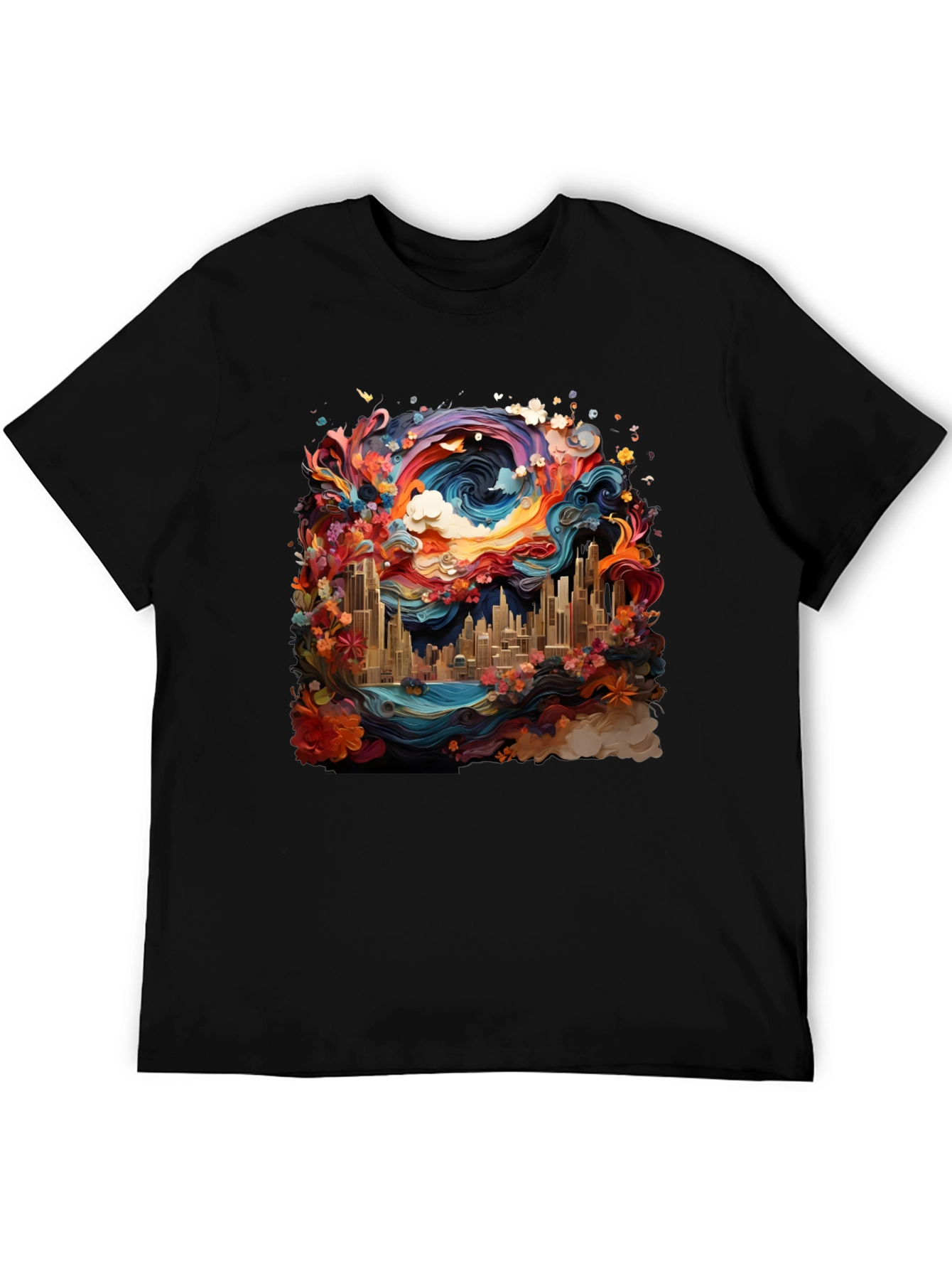 Vibrant Cityscape Tee