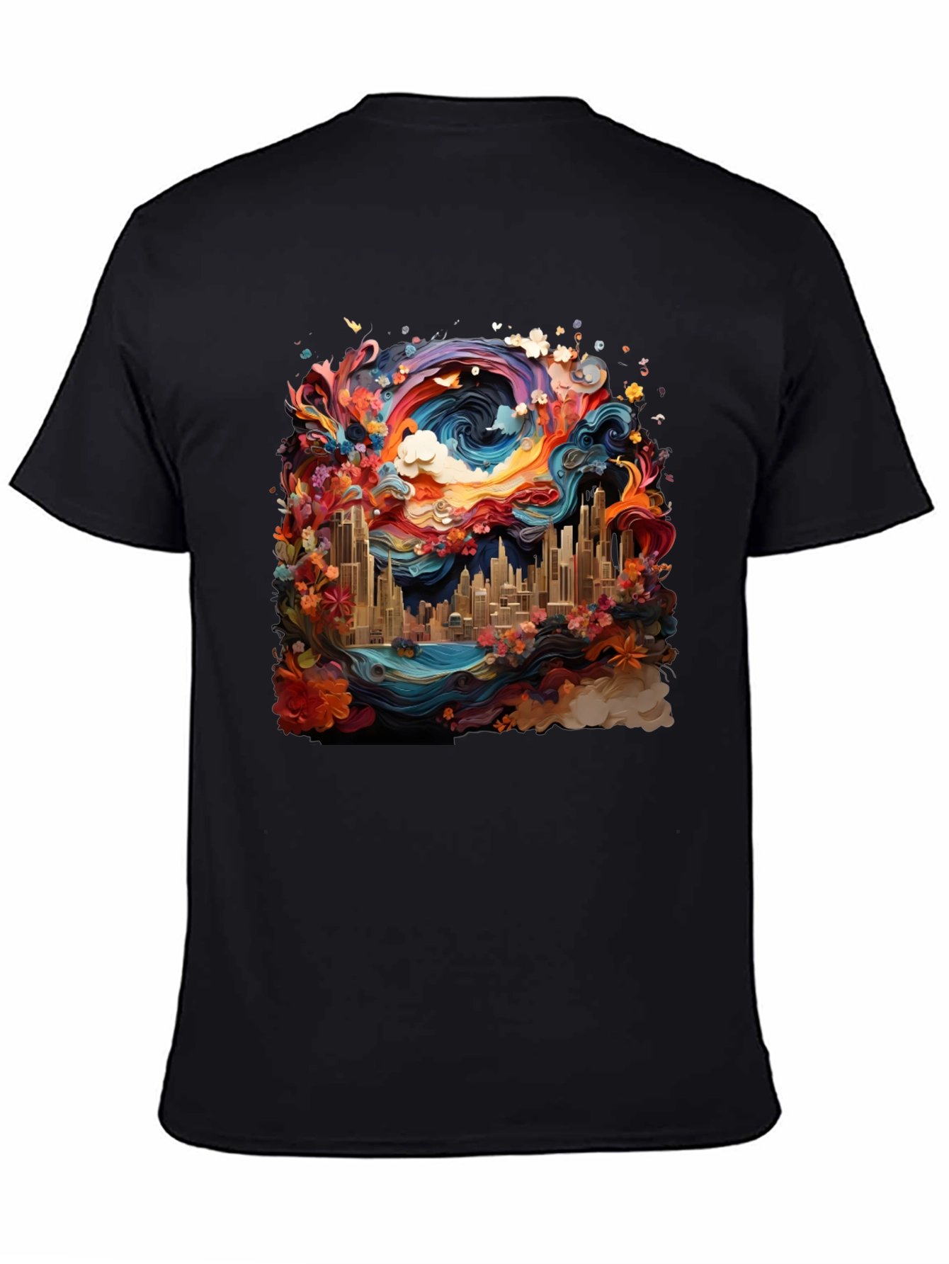 Vibrant Cityscape Tee