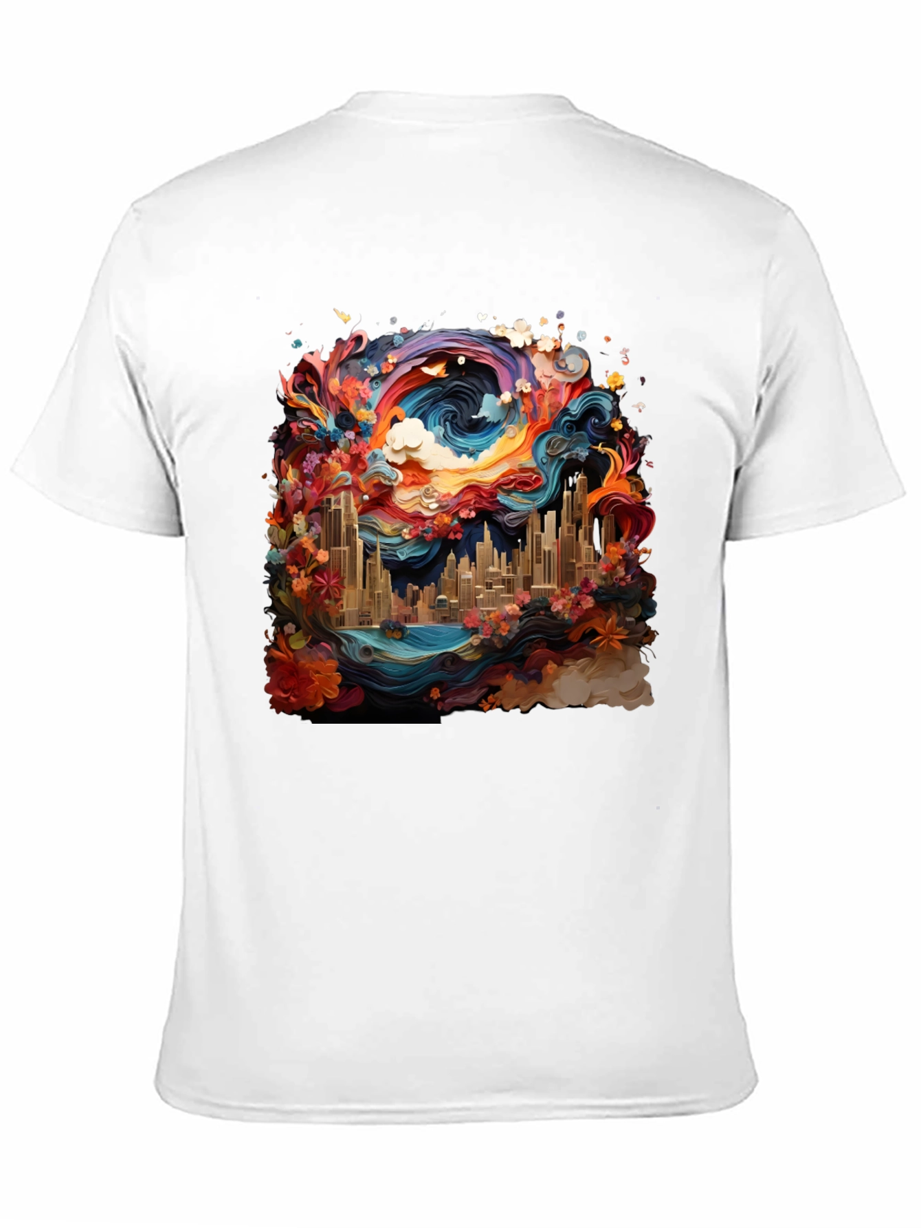 Vibrant Cityscape Tee