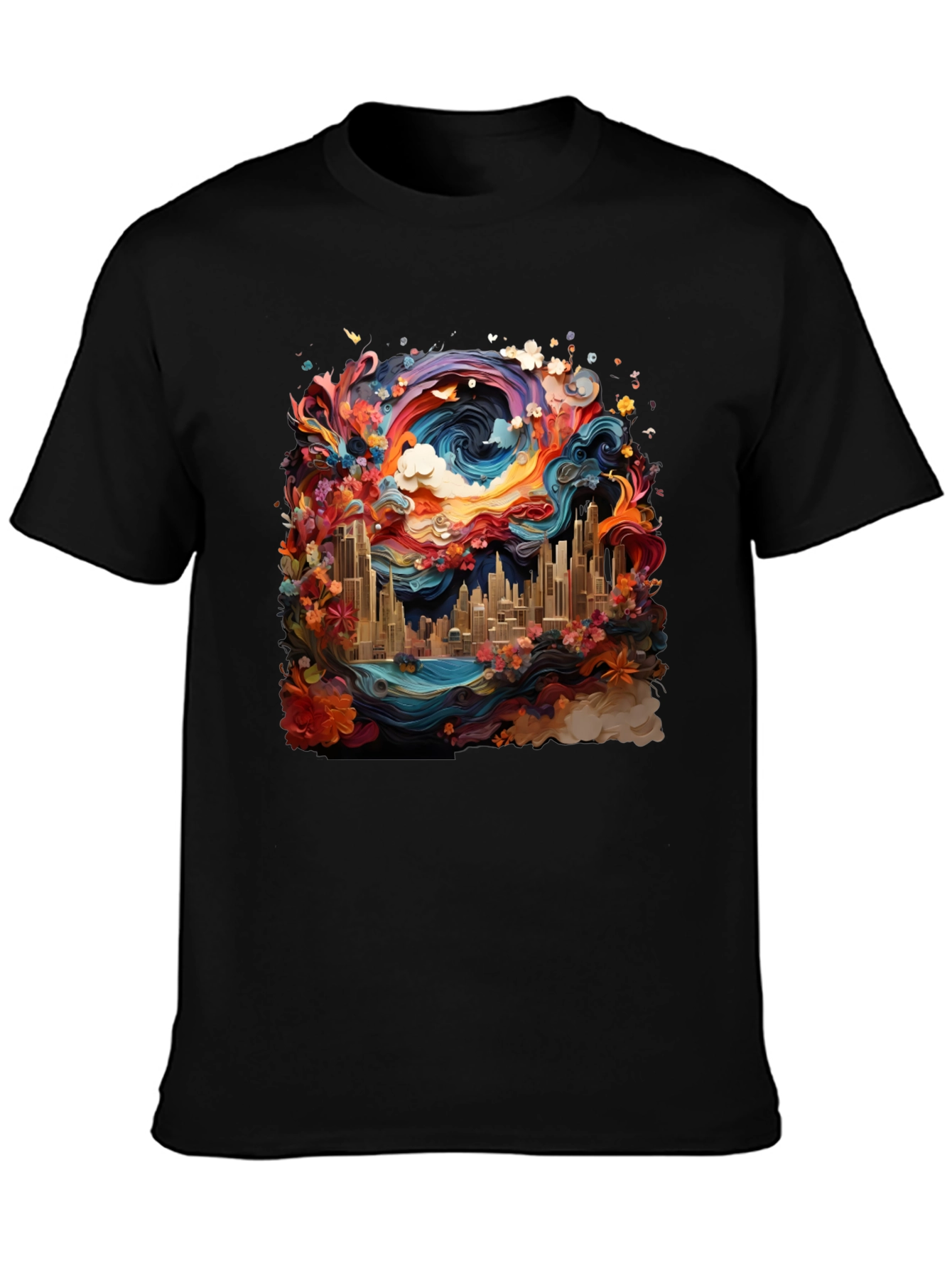 Vibrant Cityscape Tee