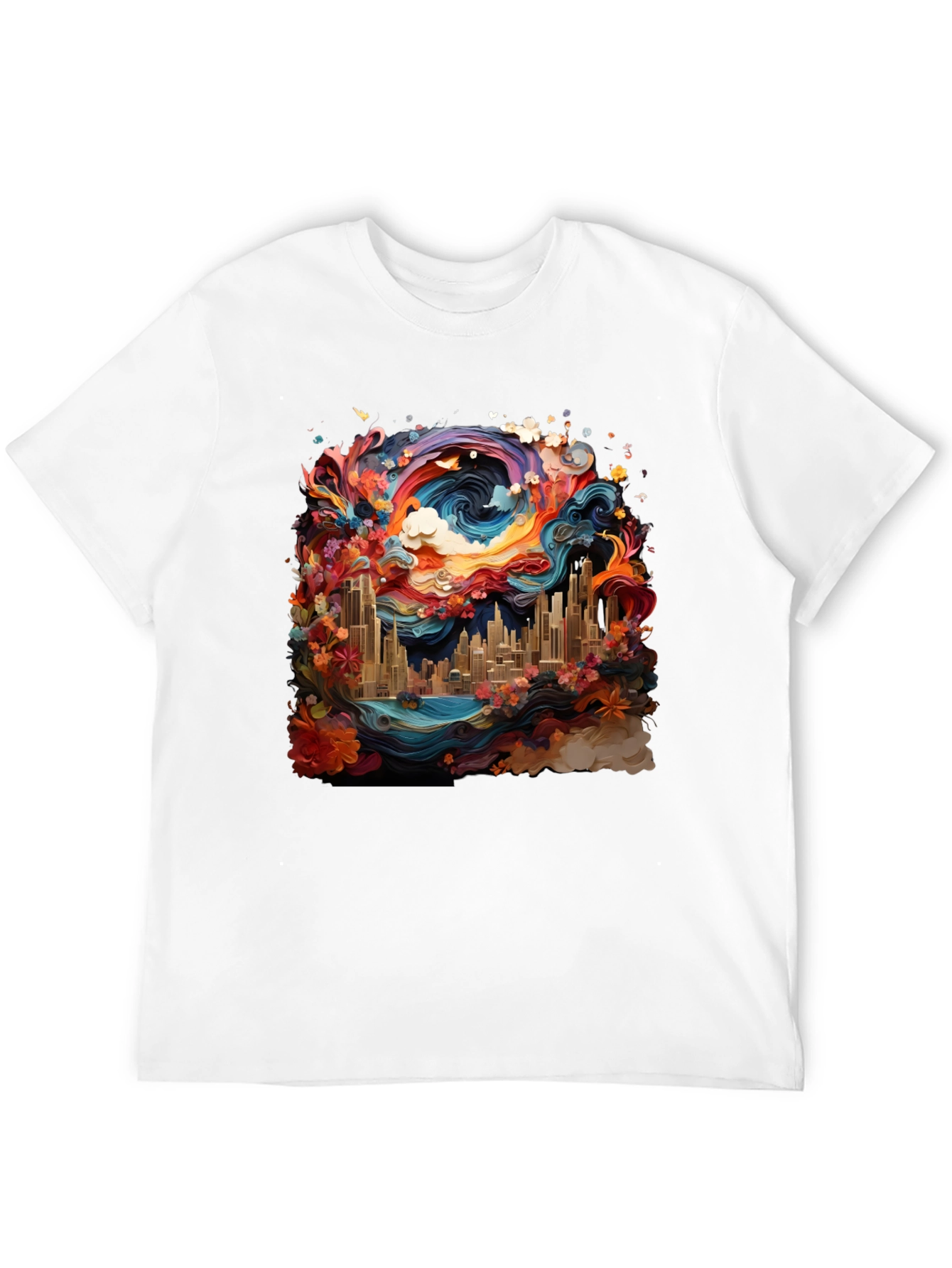 Vibrant Cityscape Tee