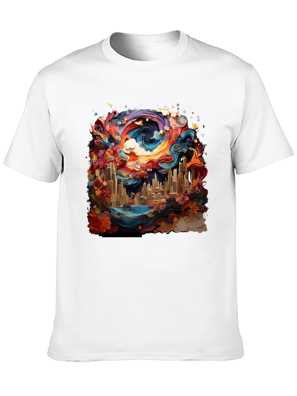 Vibrant Cityscape Tee
