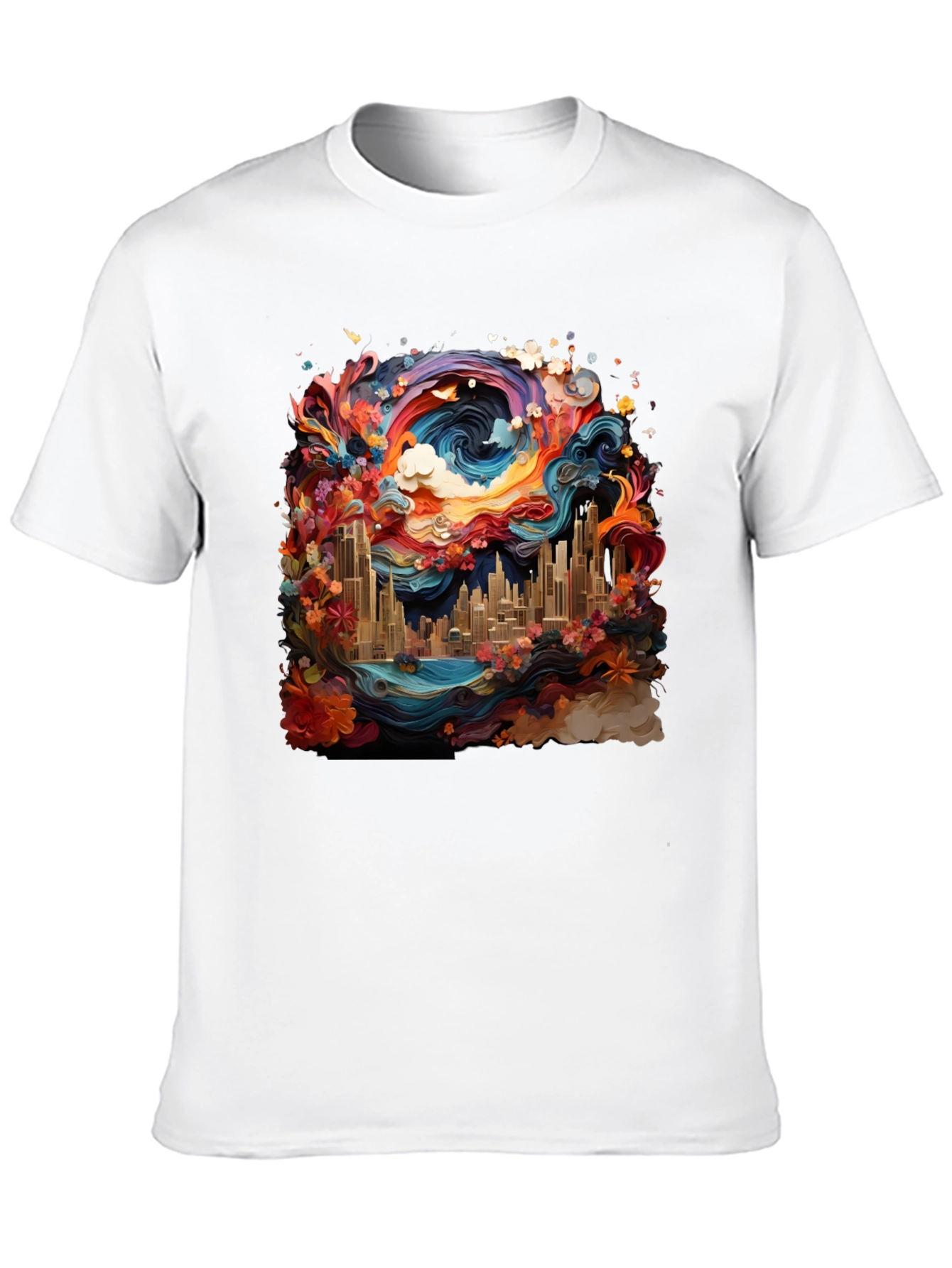 Vibrant Cityscape Tee