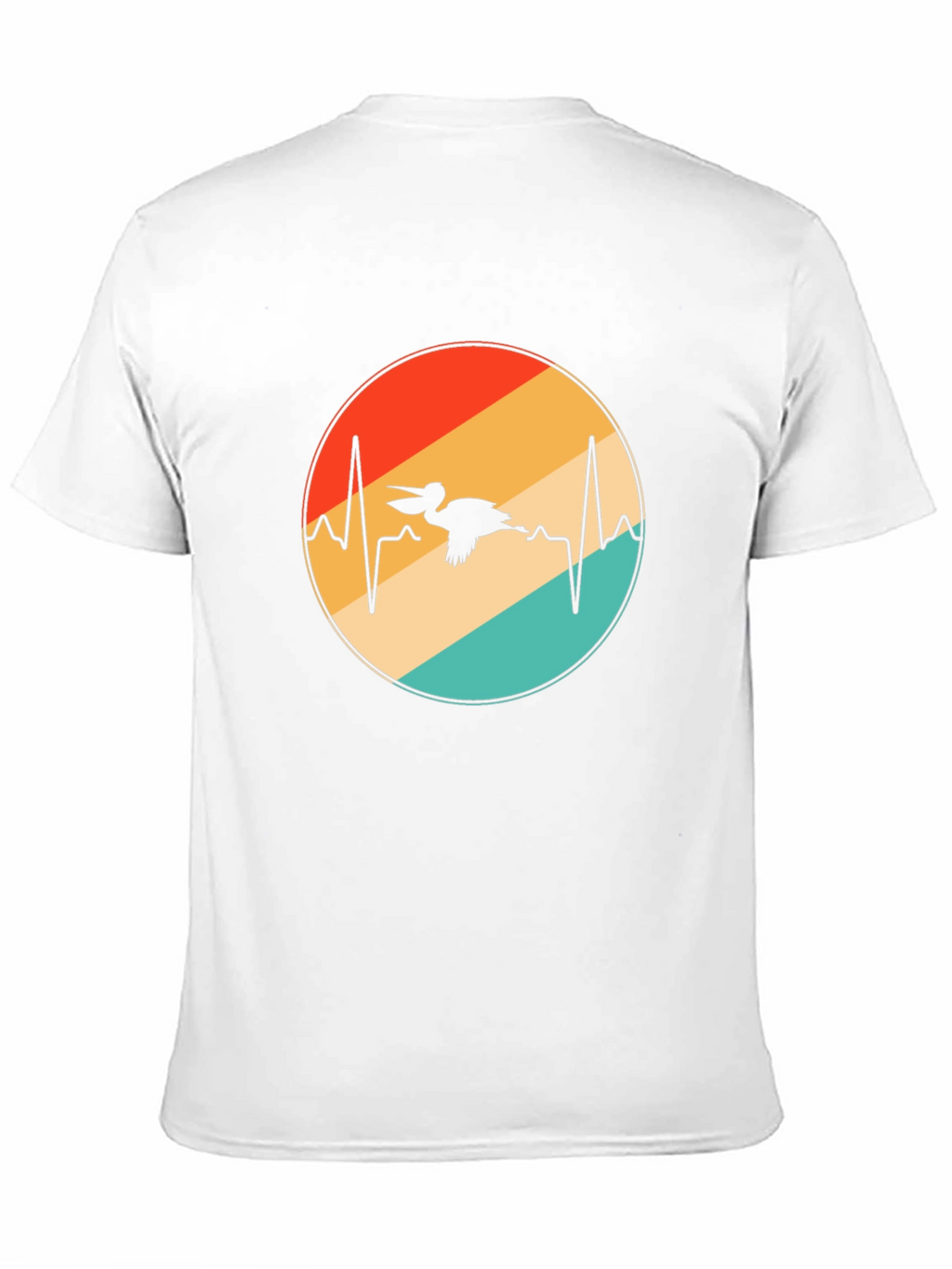 Pelican Heartbeat Retro Graphic Tee