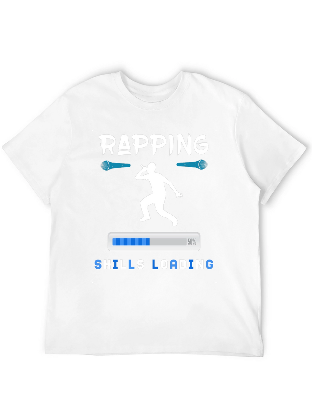 Rapping Skills Loading Graphic T-Shirt
