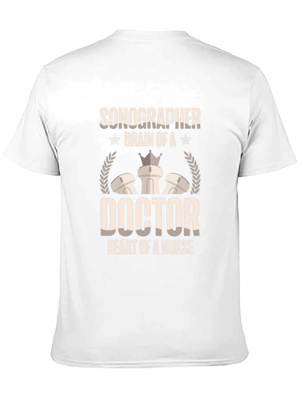 Sonographer Brain Doctor Nurse Graphic Tee