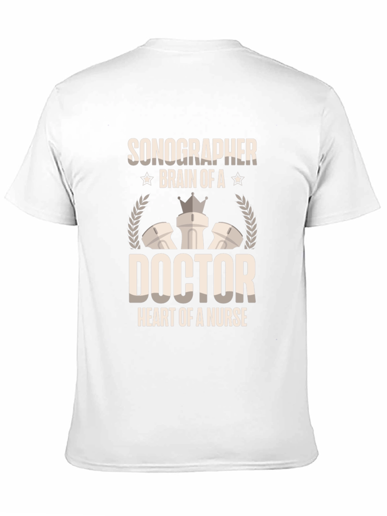Sonographer Brain Doctor Nurse Graphic Tee
