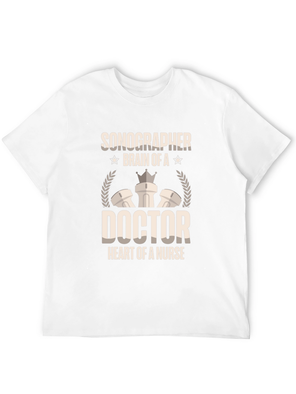 Sonographer Brain Doctor Nurse Graphic Tee