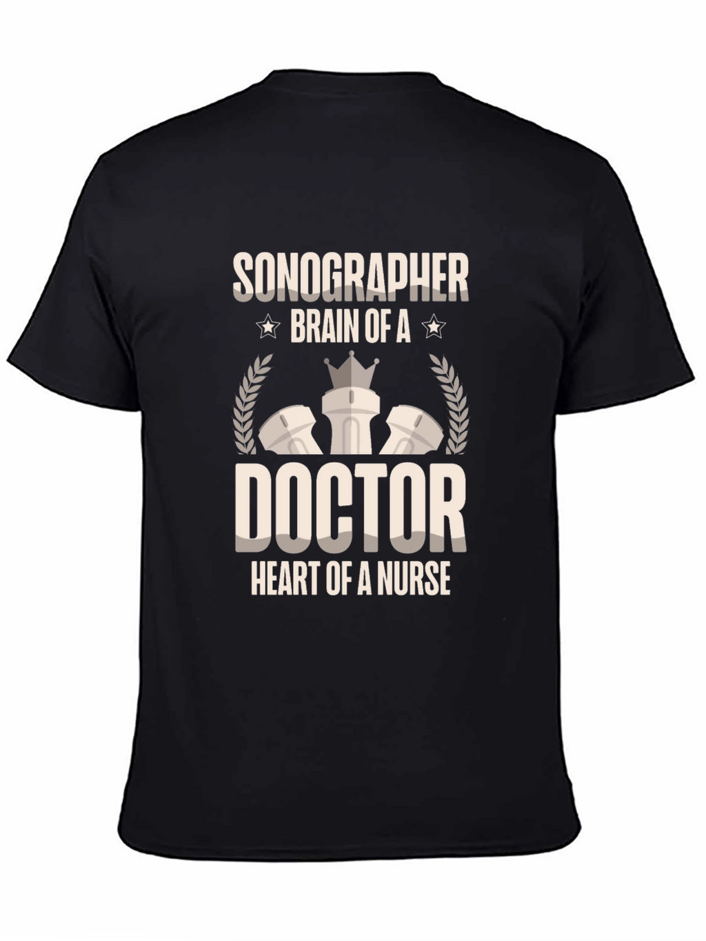 Sonographer Brain Doctor Nurse Graphic Tee
