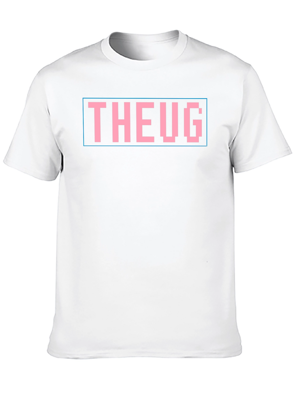 THEUG Pixel Graphic T-Shirt - Black Cotton Blend Tee