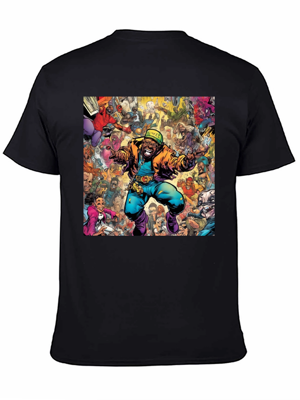 Retro Comic Book Style Graphic Tee
