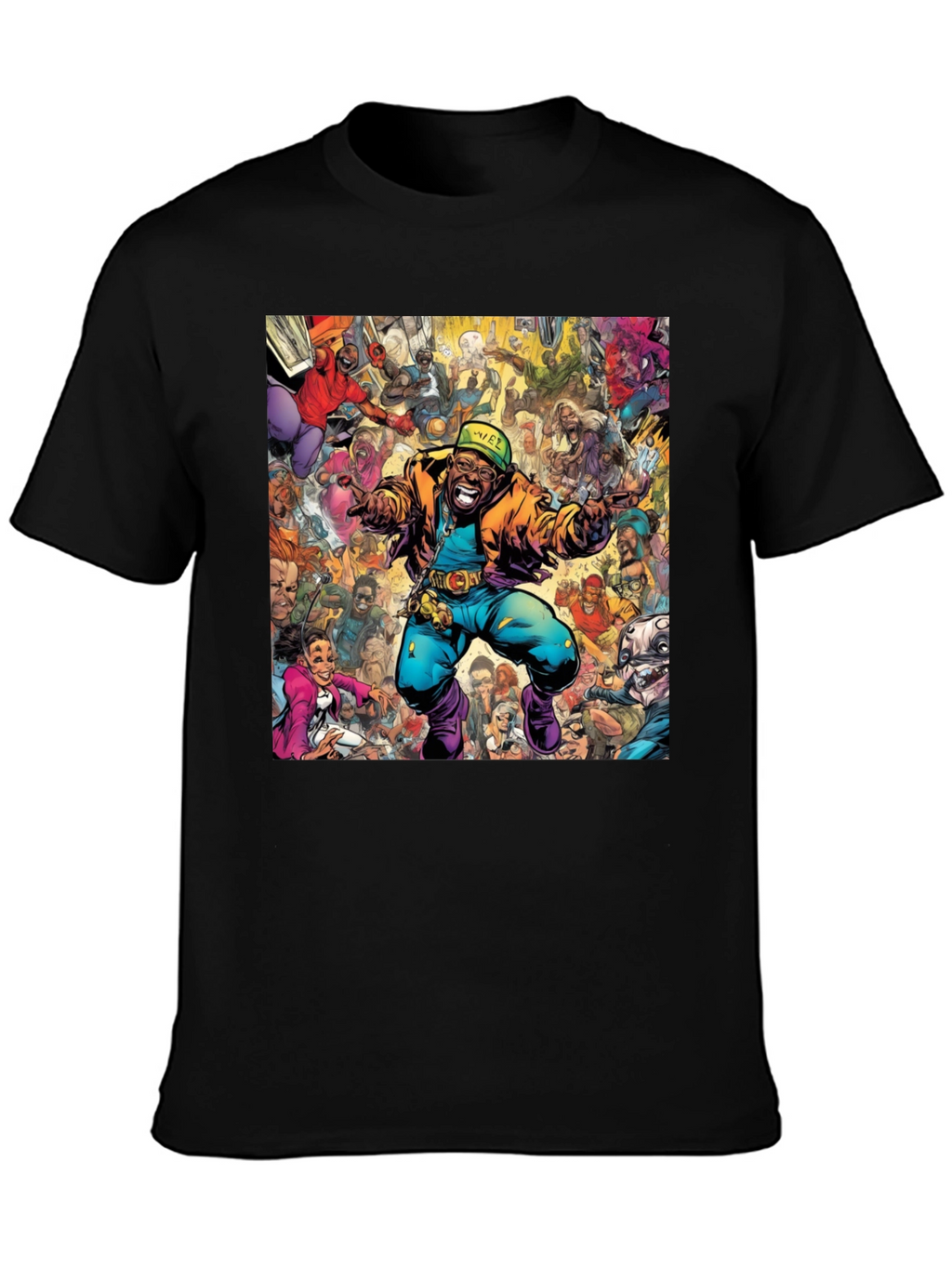 Retro Comic Book Style Graphic Tee