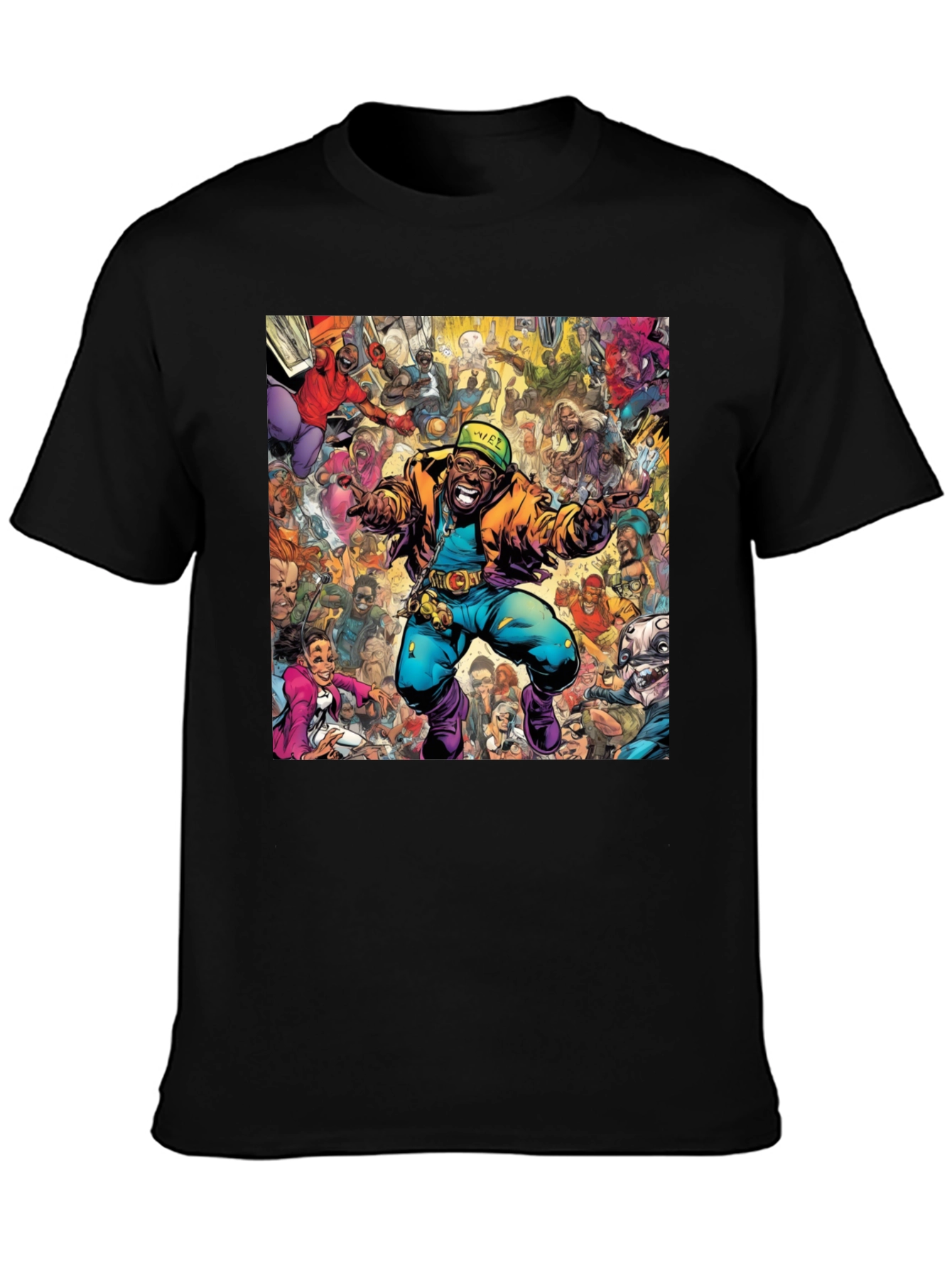 Retro Comic Book Style Graphic Tee