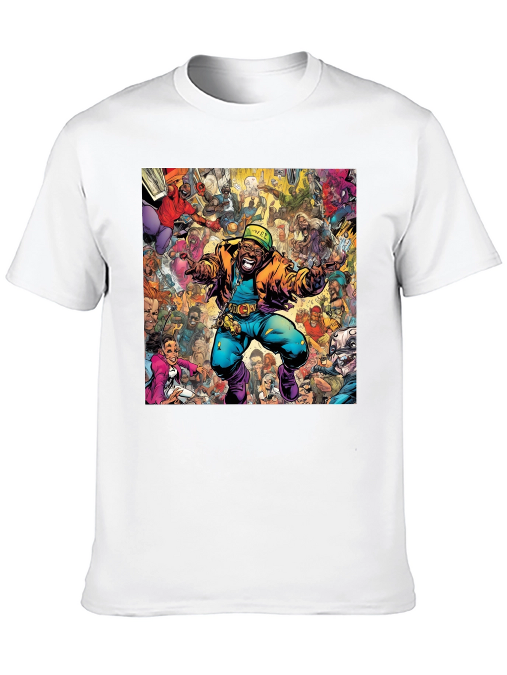 Retro Comic Book Style Graphic Tee