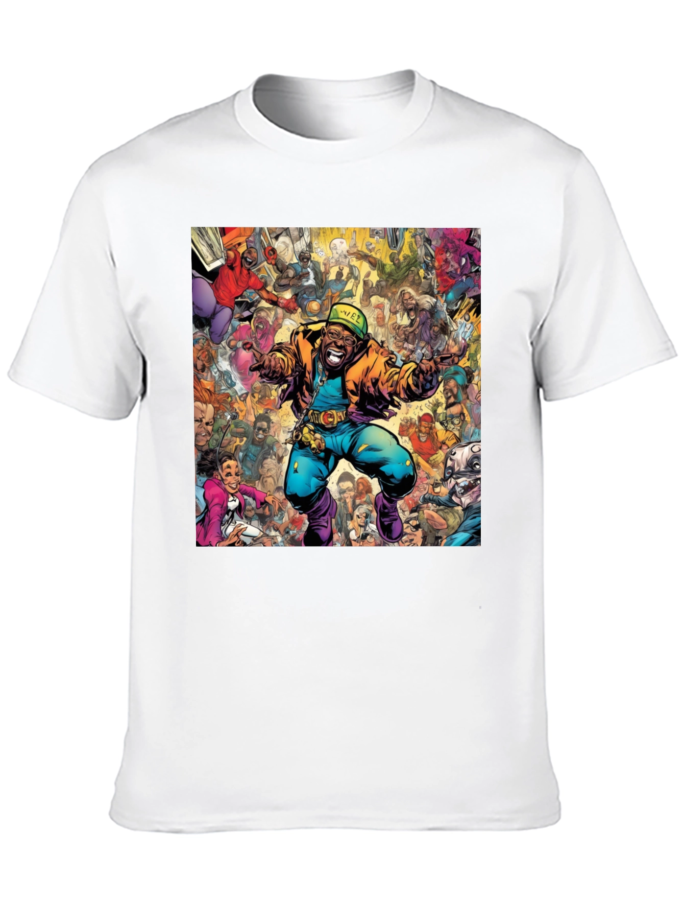 Retro Comic Book Style Graphic Tee