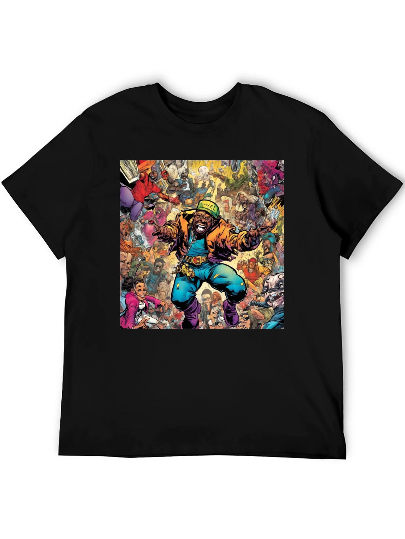 Retro Comic Book Style Graphic Tee