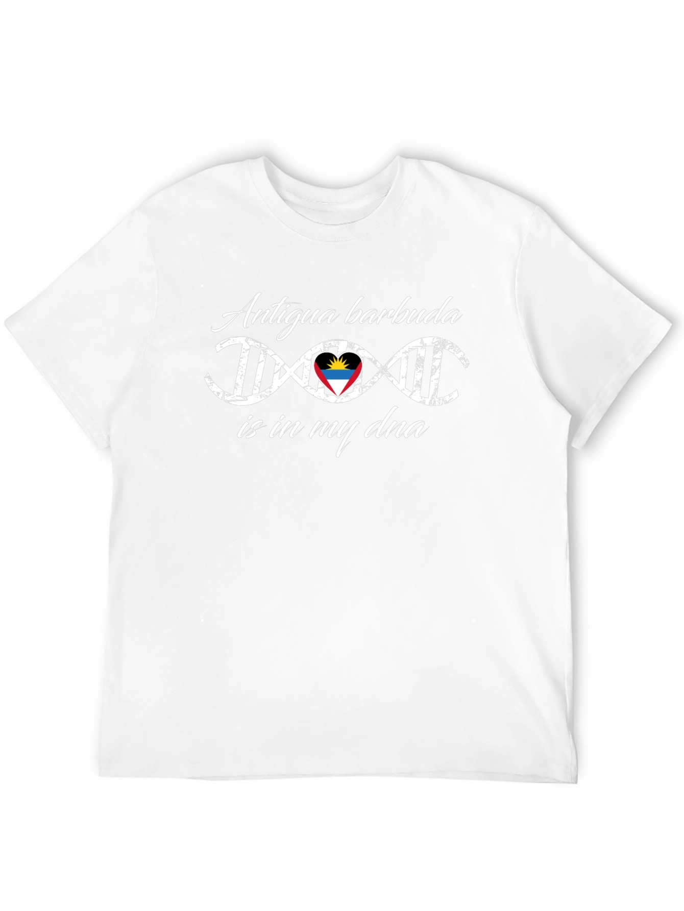 Antigua Barbuda DNA Flag T-Shirt