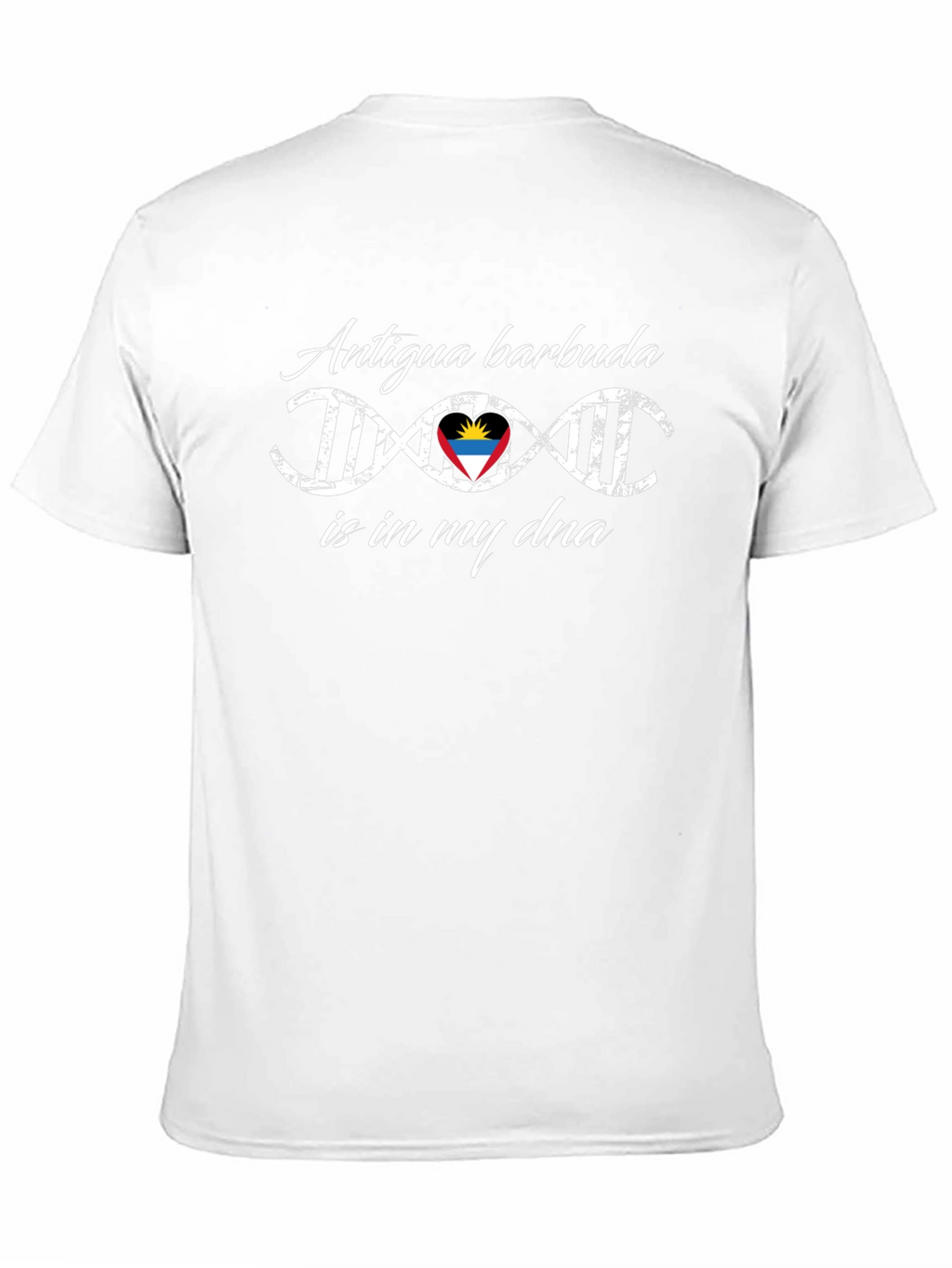 Antigua Barbuda DNA Flag T-Shirt