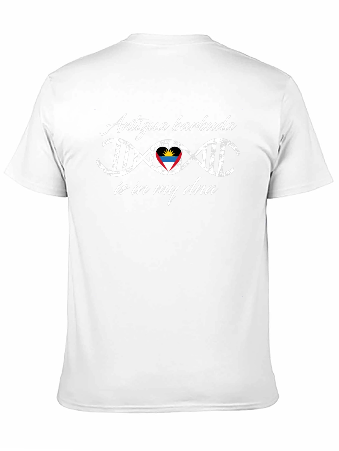 Antigua Barbuda DNA Flag T-Shirt