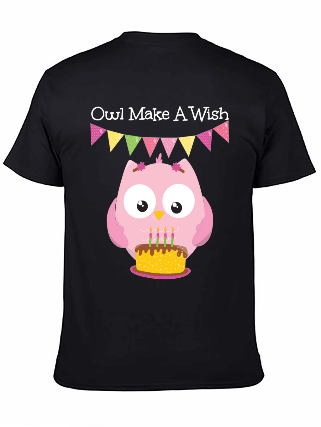 Owl Make A Wish Birthday T-Shirt