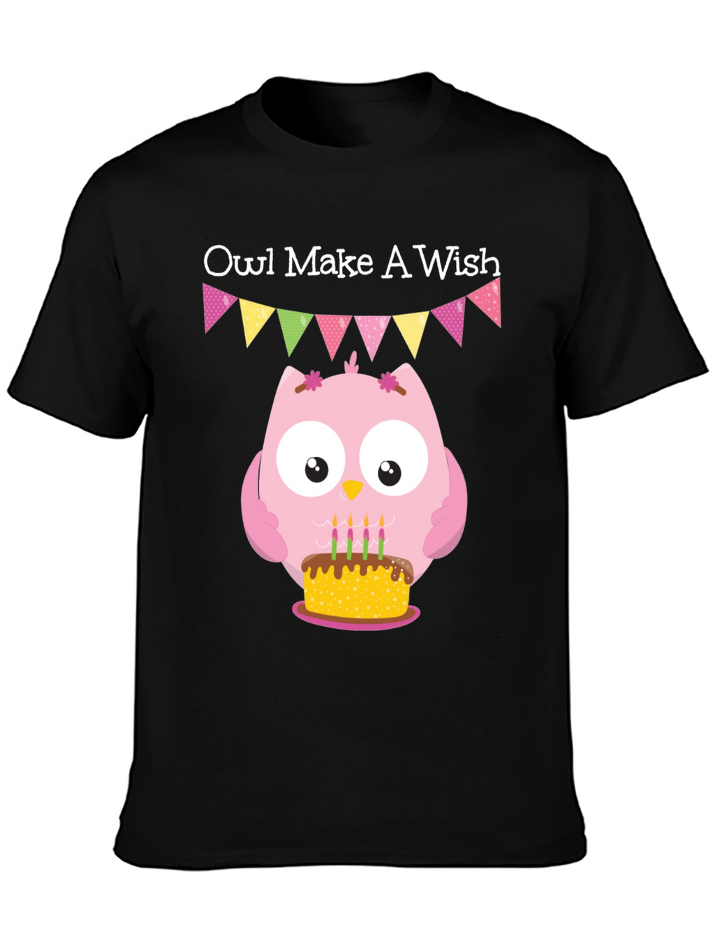 Owl Make A Wish Birthday T-Shirt