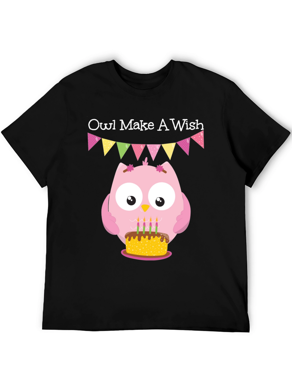 Owl Make A Wish Birthday T-Shirt