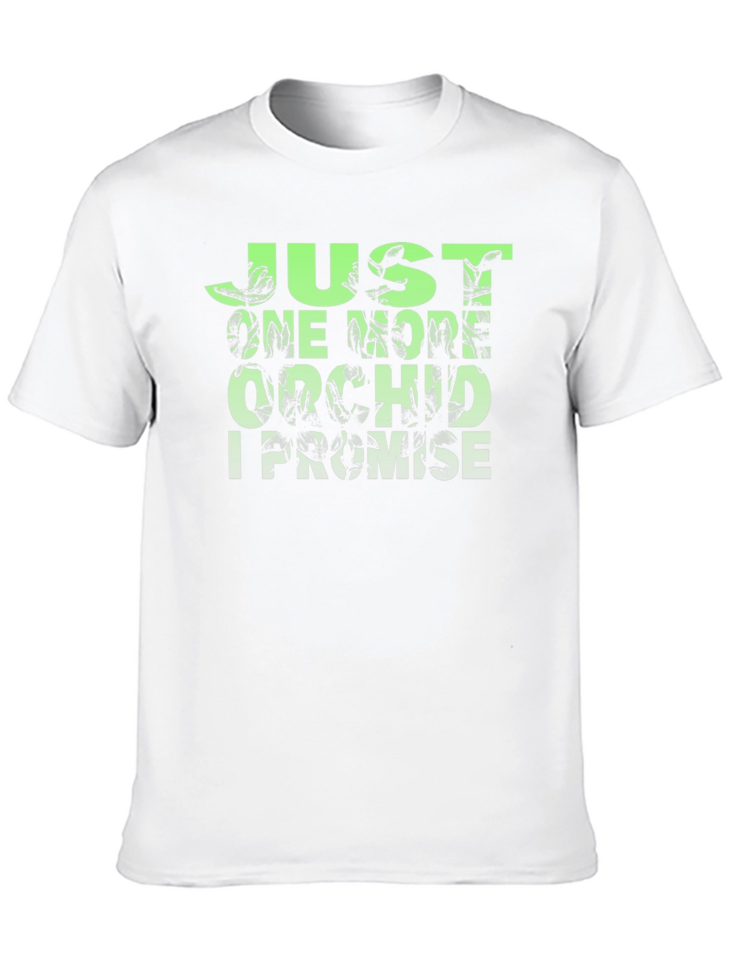Just One More Orchid T-Shirt - Black