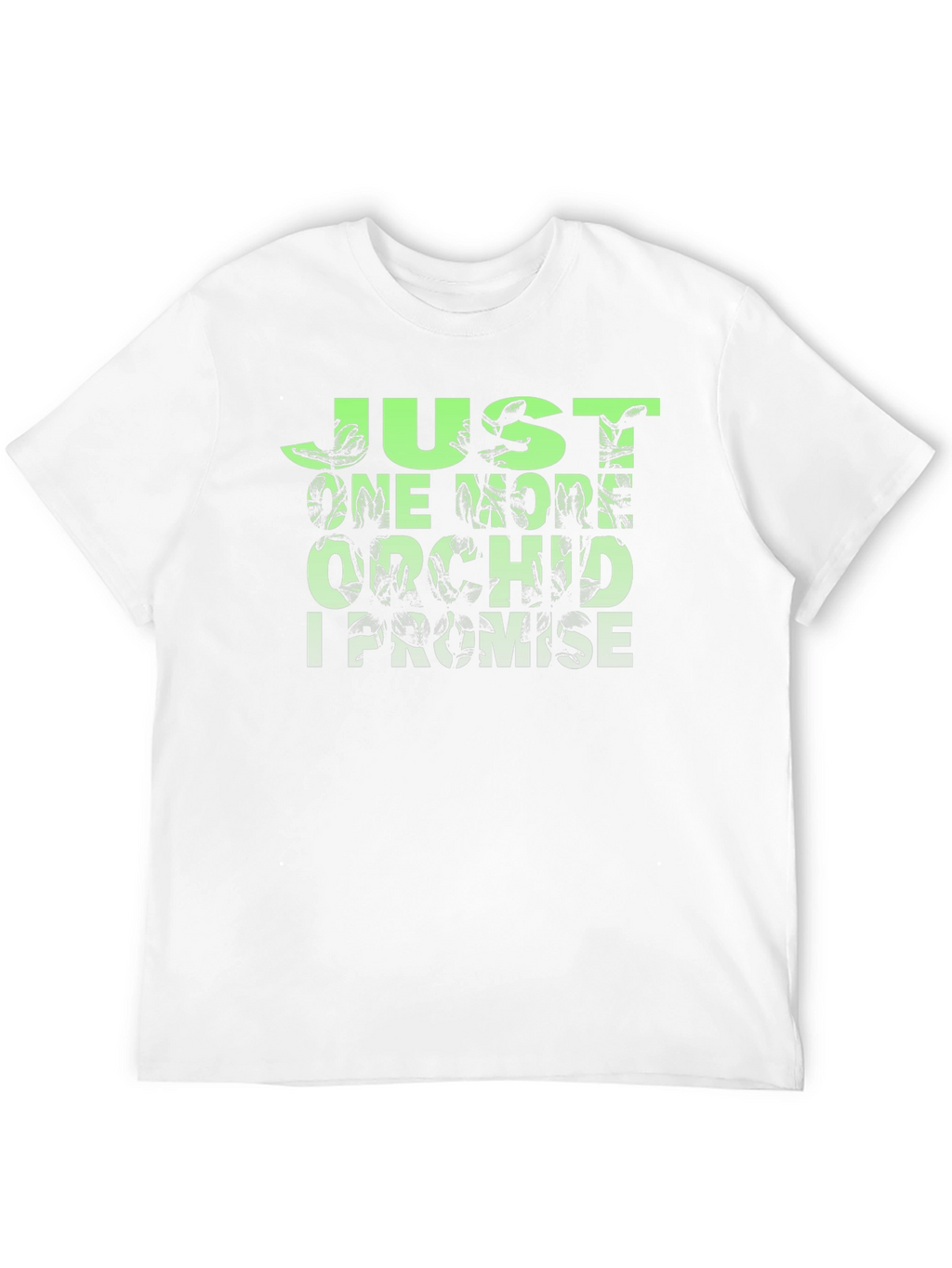 Just One More Orchid T-Shirt - Black