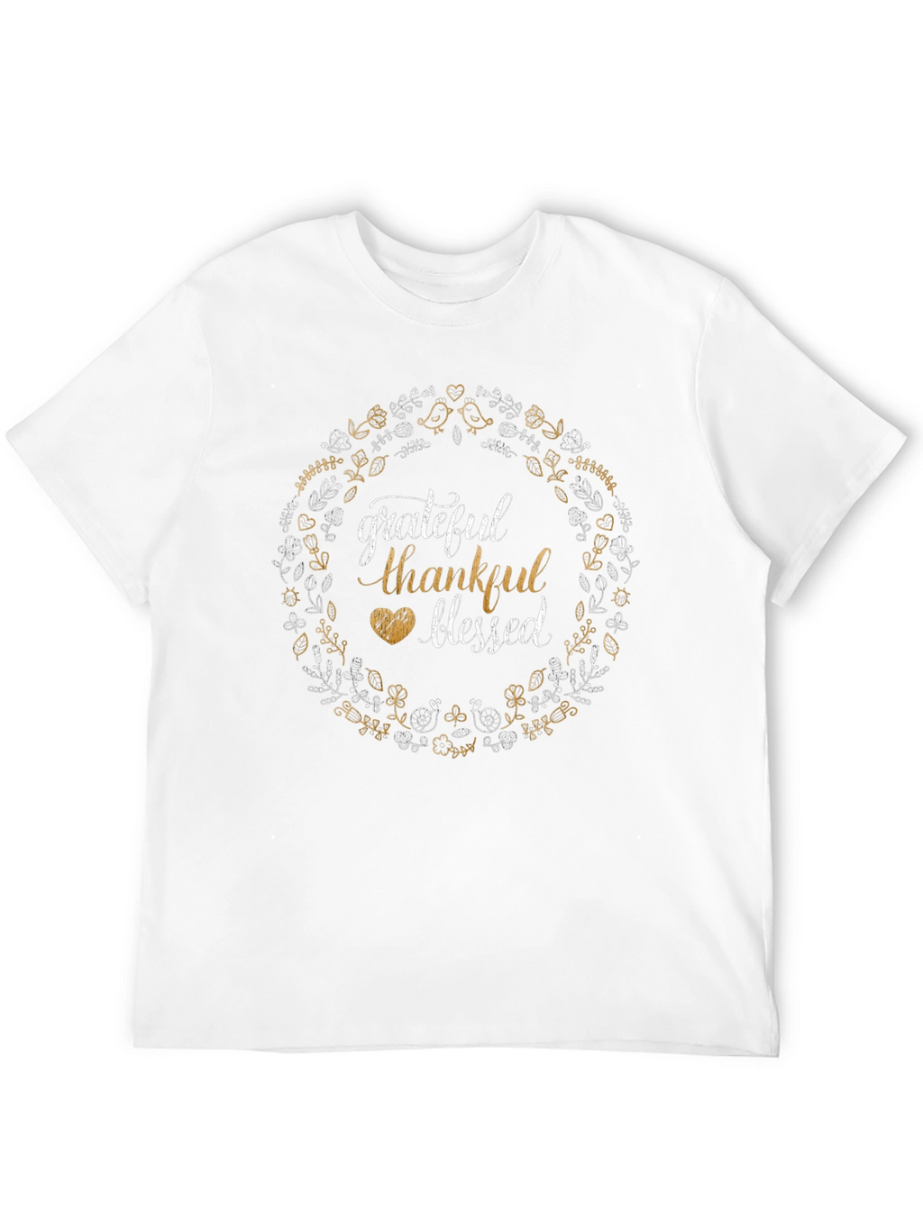 Grateful Thankful Blessed T-Shirt