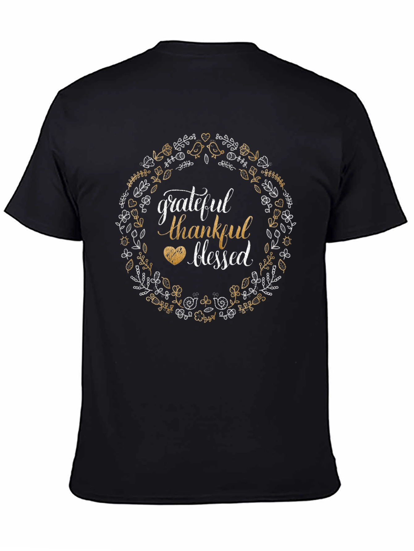 Grateful Thankful Blessed T-Shirt