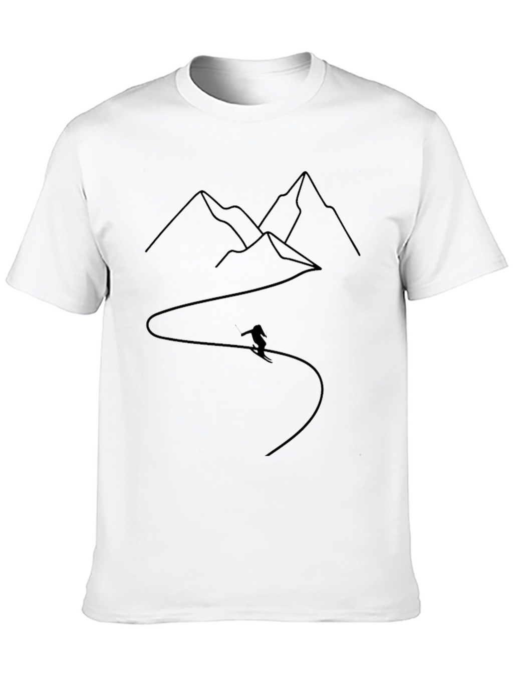 Mountain Skiing T-Shirt