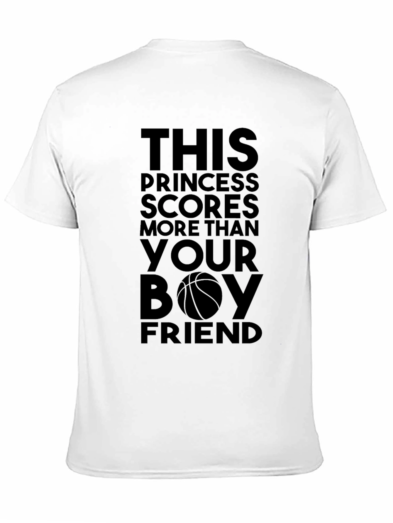 Princess Scores Basketball T-Shirt